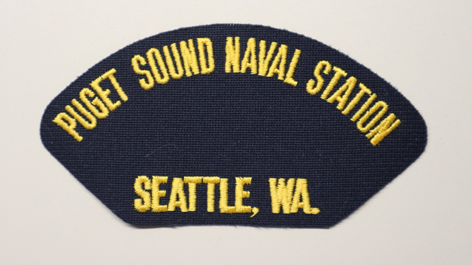 NEW US Navy Puget Sound Naval Station Seattle WA Embroidered Cap Military Patch