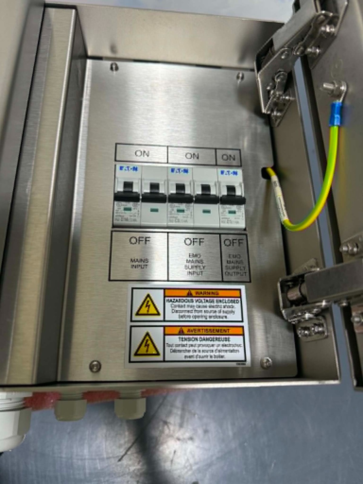 Thermo Fisher eConnection Panel Electrical Box for Apreo Helios SEM Microscopes