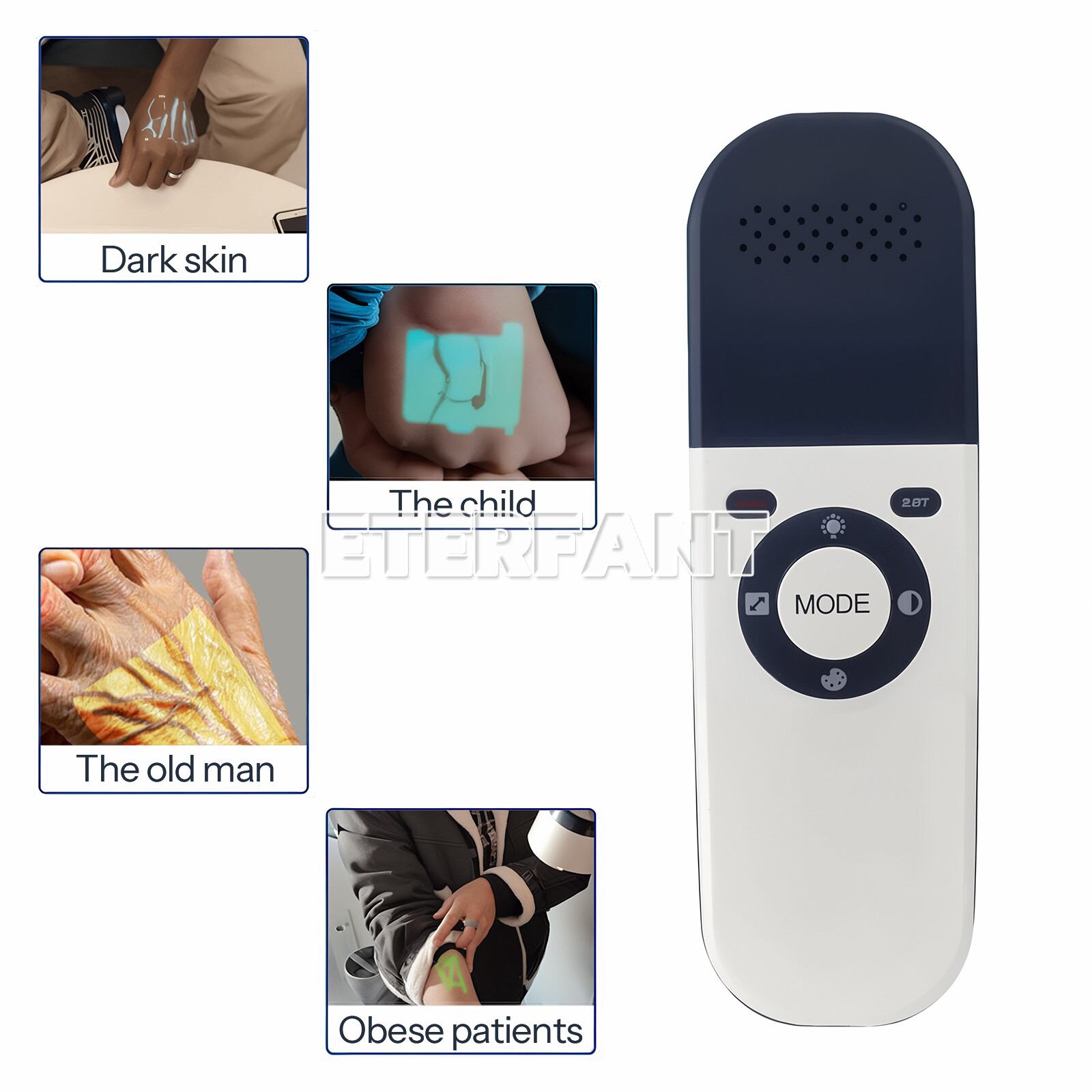 Handheld Medical  Machine Nursing Vein Finder Blood Vessel Searching Portable