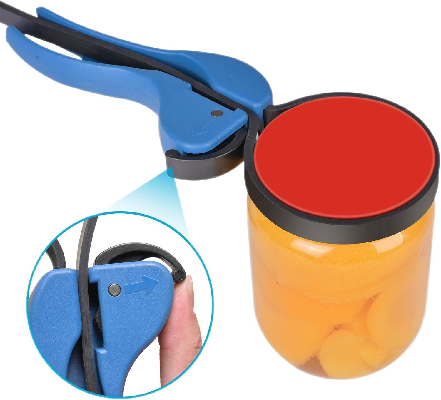 Jar Opener Tool for Weak Hands, Seniors, and Arthritis - Lid Opener