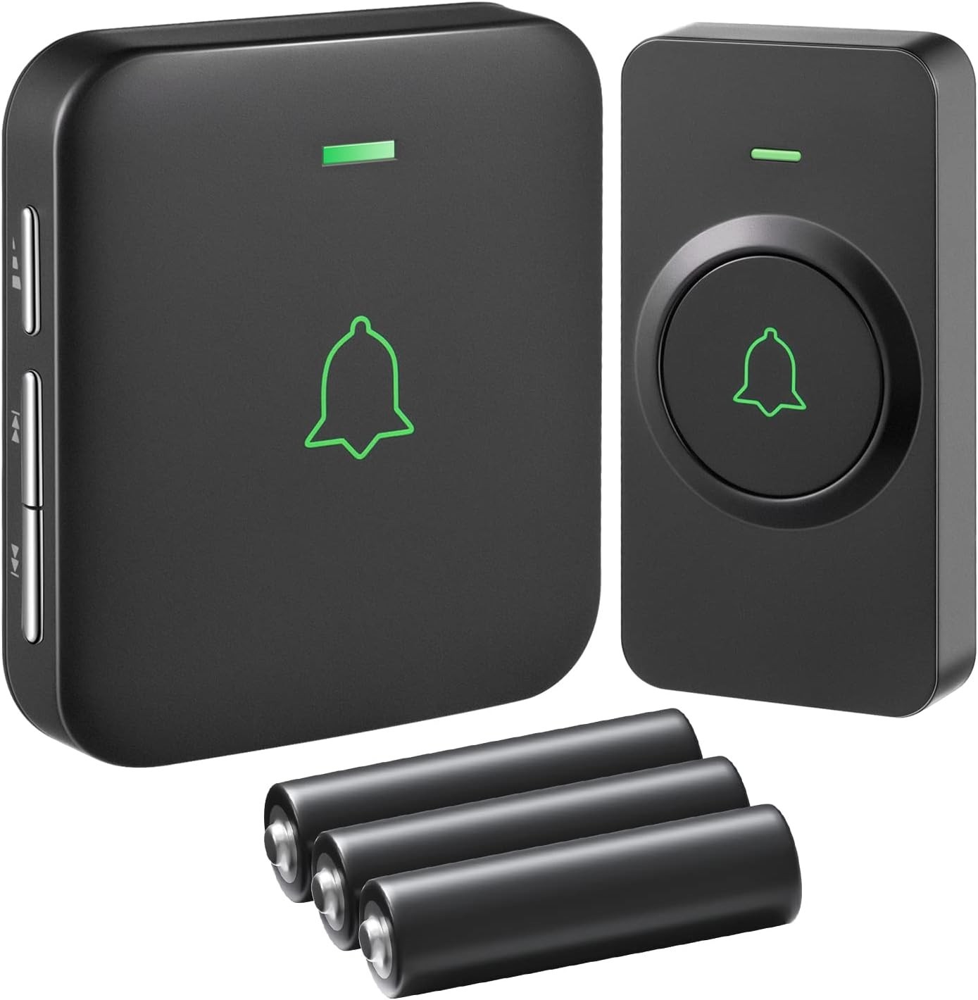 Wireless Door Bell, BA-11 Waterproof Battery Operated Doorbell Chime Operating a