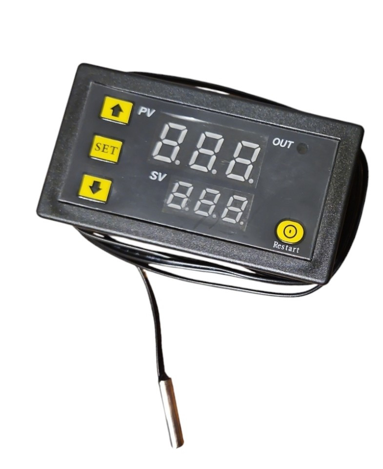 24VDC K-Type Sensor Thermocouple Digital Temperature Controller -50~120°C