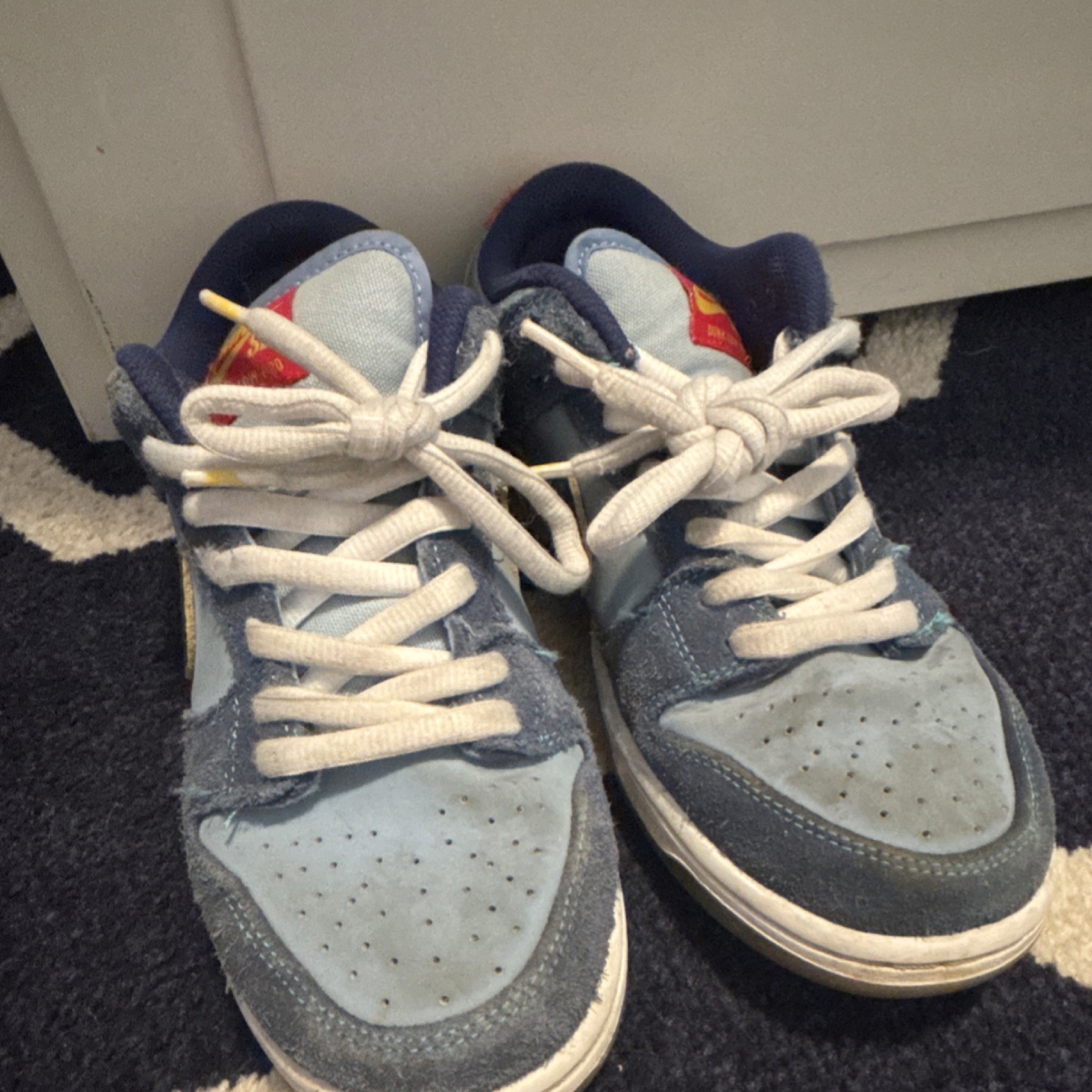 Nike SB Dunk Low Blue Skateboarding Shoes Men's US Size 7 Medium Width (D, M)