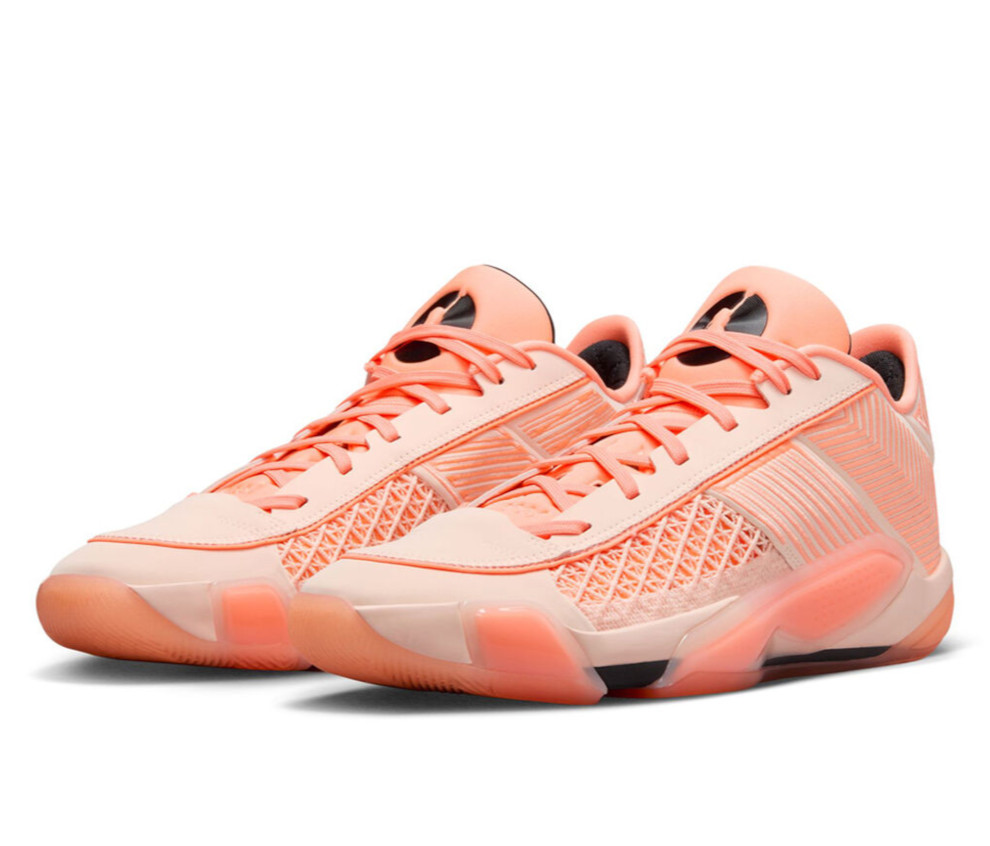Nike Air Jordan 38 Low 'Fresh Start' Orange Men's Size US 14 Basketball Shoes ✅