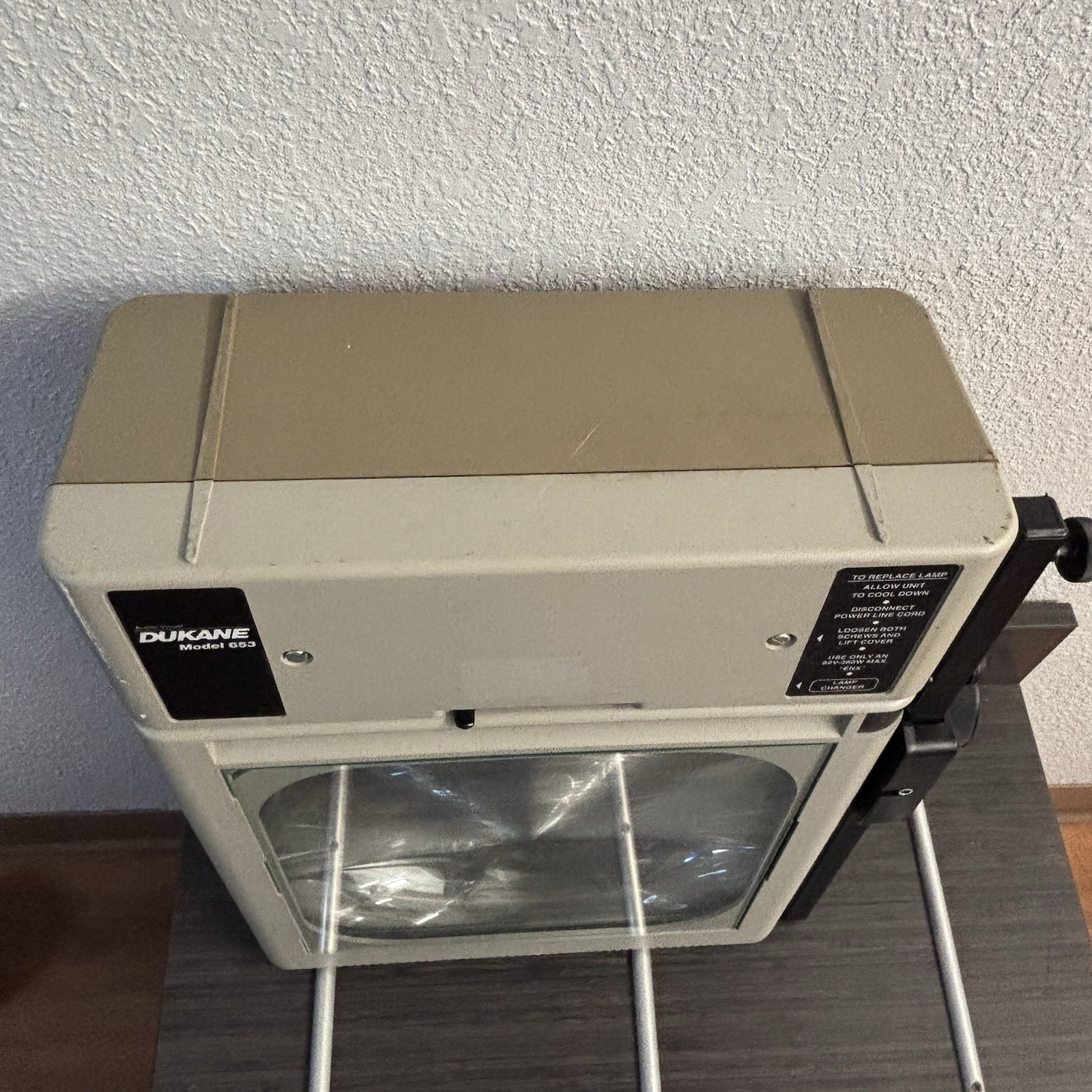 DUKANE 653 VINTAGE Overhead Transparency Projector MODEL: 28A653A