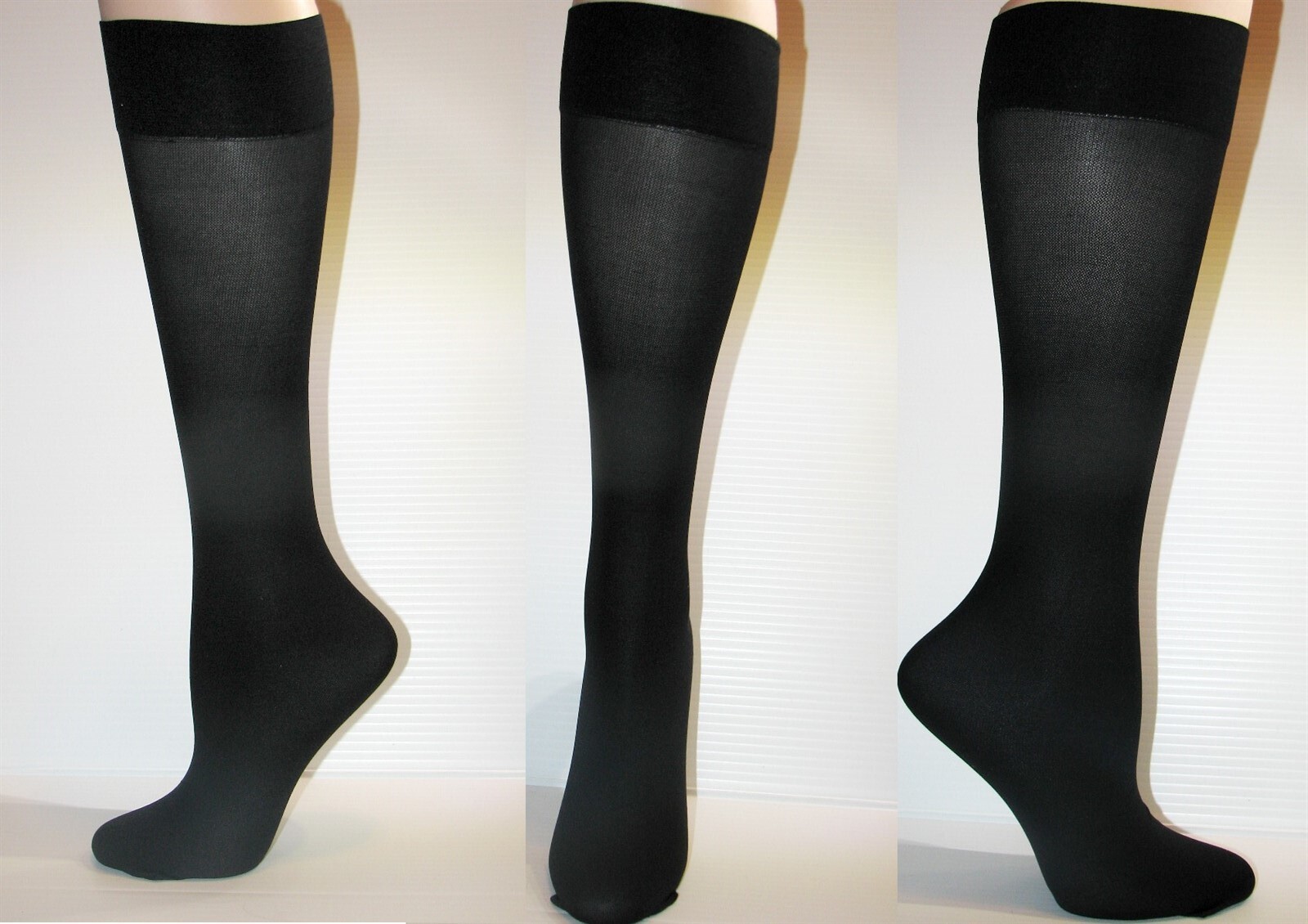 Celeste Stein Therapeutic Compression Knee Socks - 5 Pair - 8-15mm - Regular