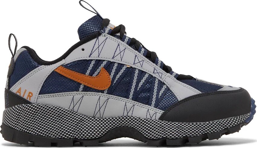 Nike Air Humara QS Midnight Navy Blue Black Grey Orange FJ7098-300 Men's 8-10