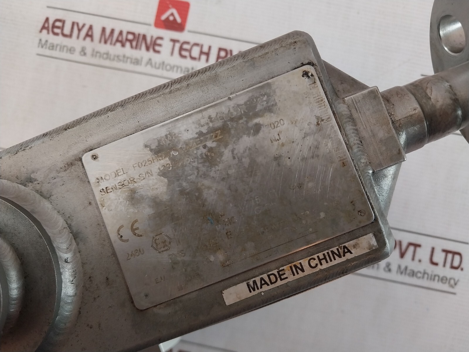 Micro Motion F025H520CCAZEZZZZ Mass Flow Sensor 1/2In B16 (Not Working)