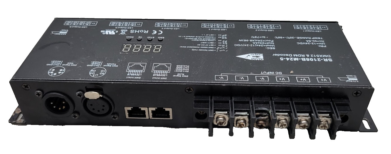 DMX512&RDM DECODERS R-2108-M24-5