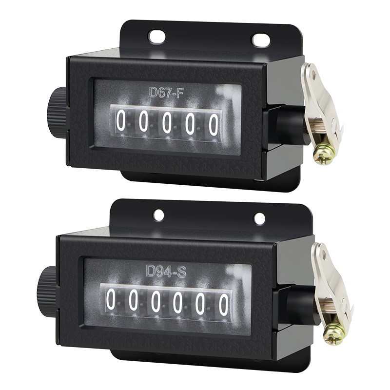 Brand New 5 Digit Display Manual Hand Tally Counter Resettable Mechanical Clicke