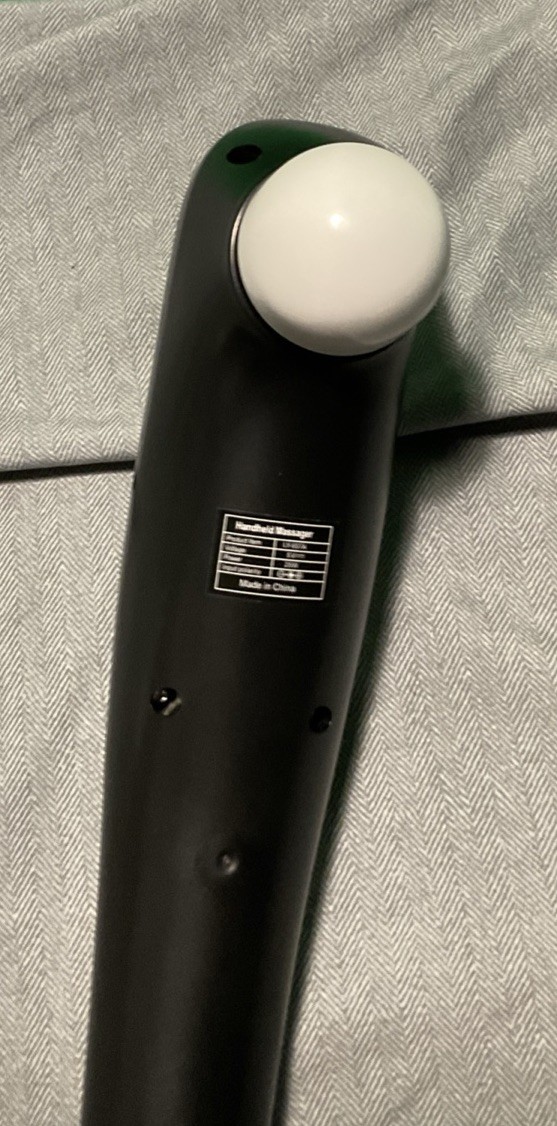 Expansion Wellness Handheld Deep Tissue Massager With 6 Interchangeable Nodes