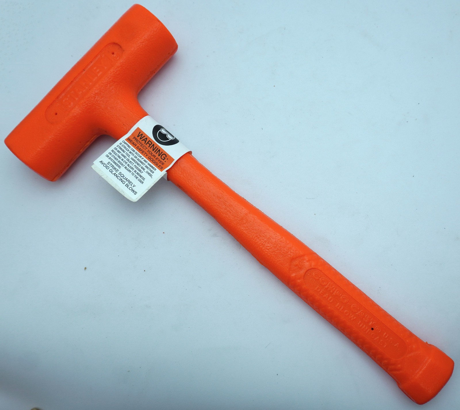 STANLEY 57-543 Slimline Dead Blow Urethane Hammer - 21 Oz / 600G