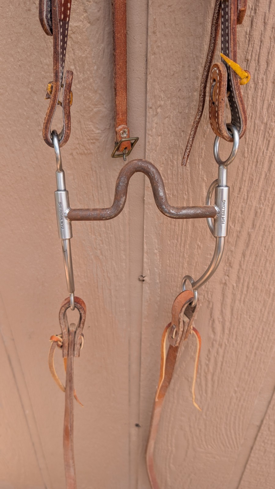 Tom Balding High Port With Headstall & Reins