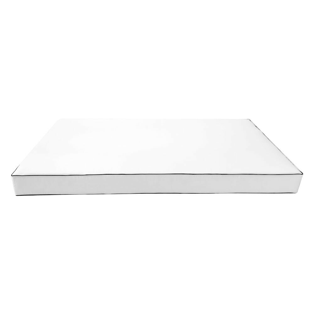 Style3 6PC Contrast Pipe Daybed Mattress Cushion Complete Set Twin Size AD106