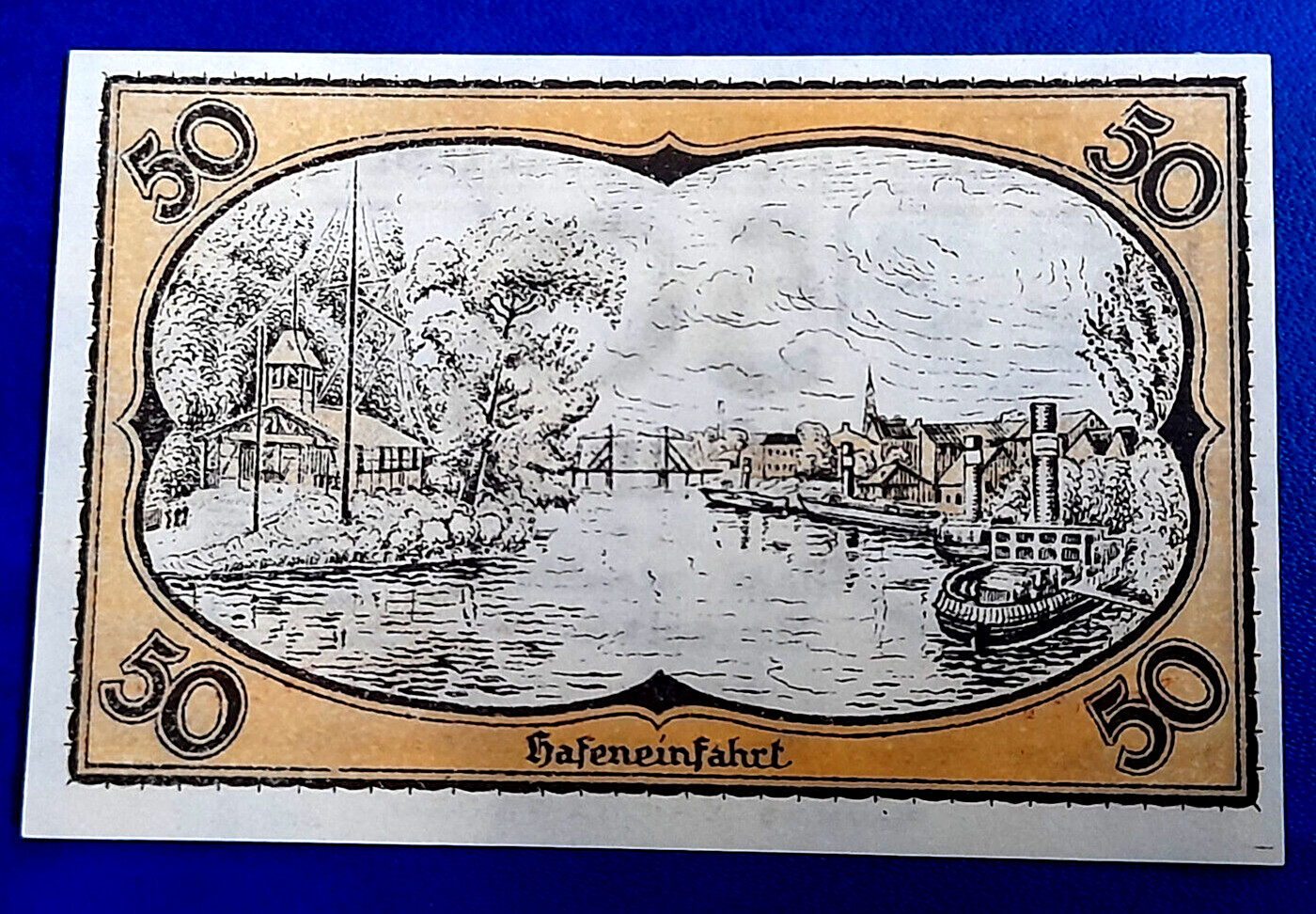 NEUSALZ (NOWA SÓL) NOTGELD 50 PFENNIG 1920 EMERGENCY MONEY GERMANY (28204)