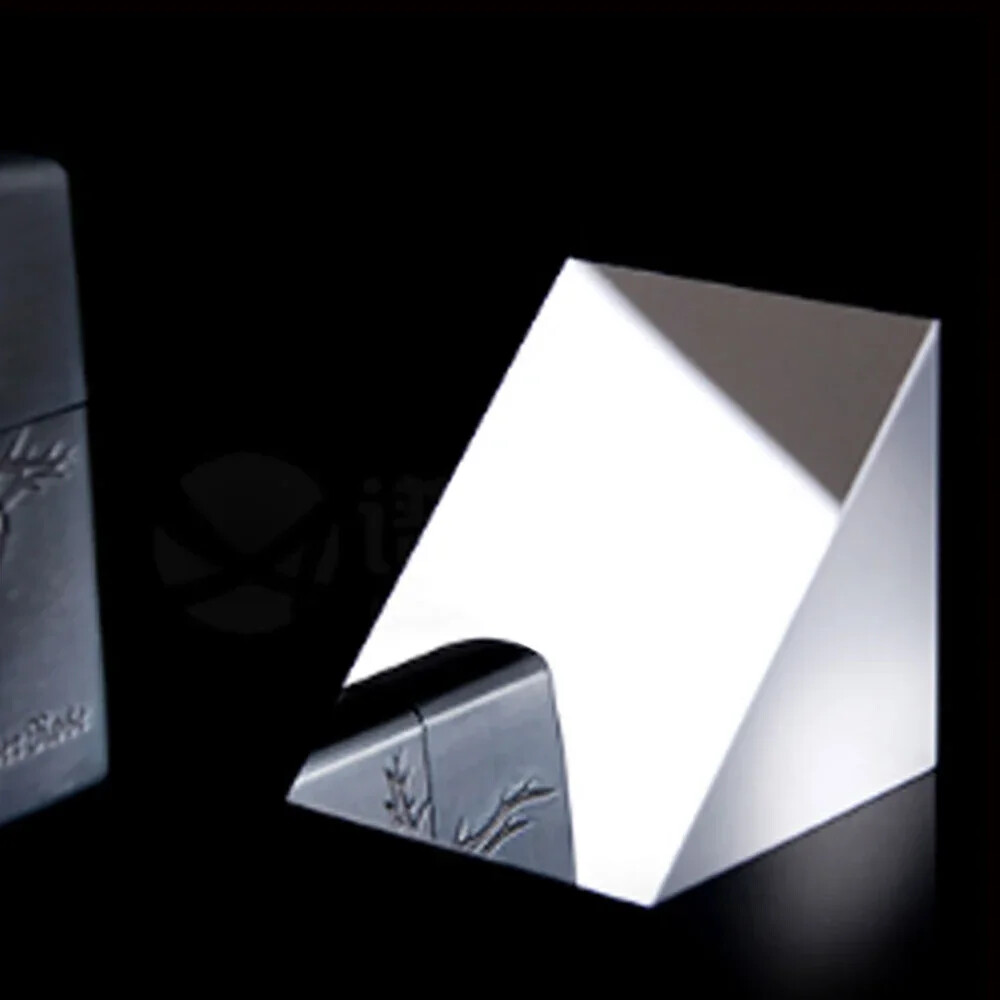 Optical Triangular Prism 10*10*10mm Right Angle Internal Reflection Prism Mirror