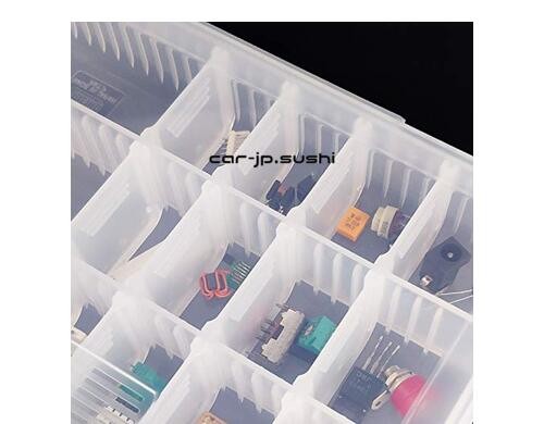 ENGINEER Parts Case with 16 Dividers 255 x 190 x 40mm KP-03