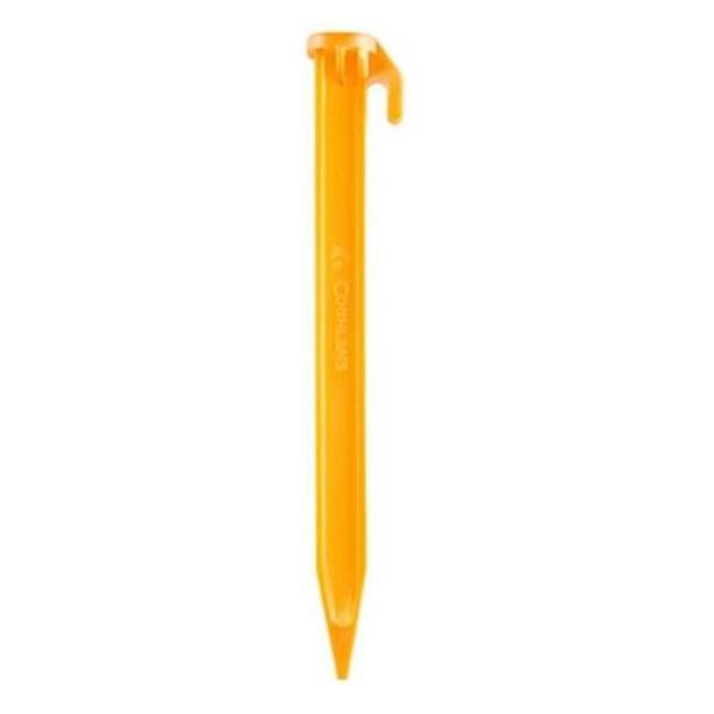 Coghlans 811619 6 in. Tent Pegs Yellow - Pack of 6