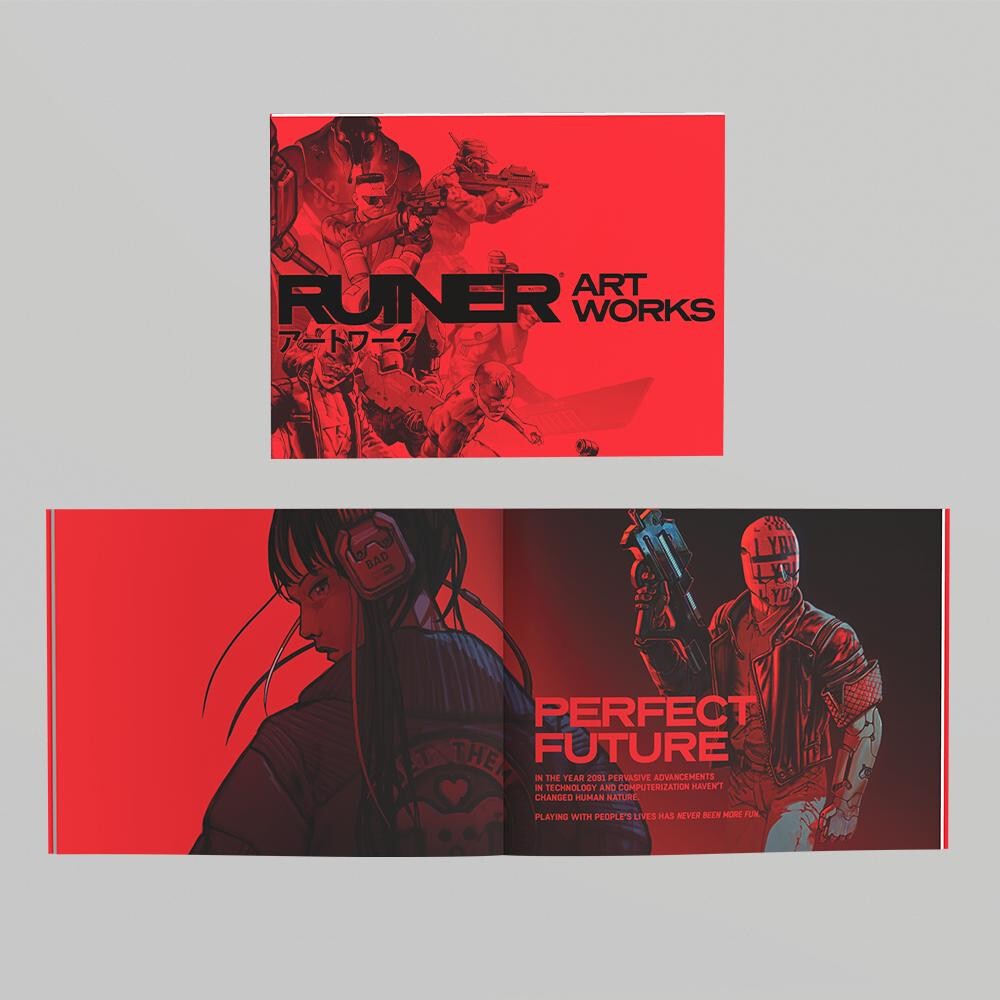 Ruiner Art Book - Special Reserve Games - NEW FREE US SHIPPING