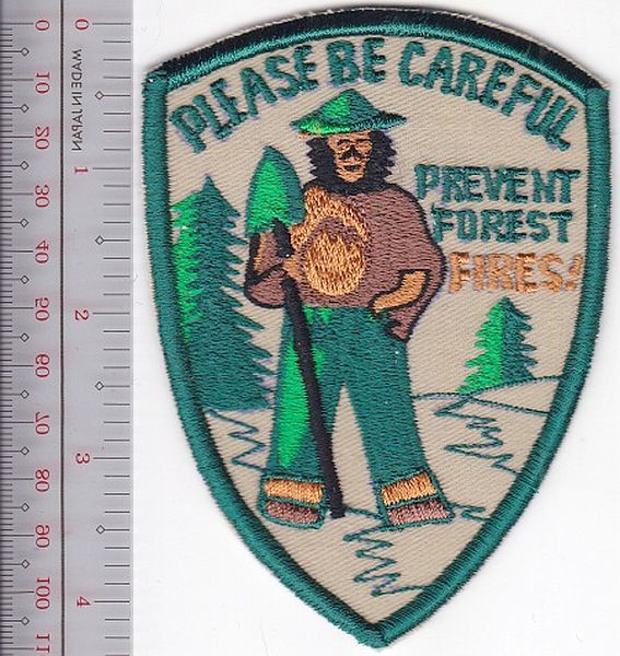 Smokey the Bear Early Smokey Symbol of conservation & Protection NO TARIFF