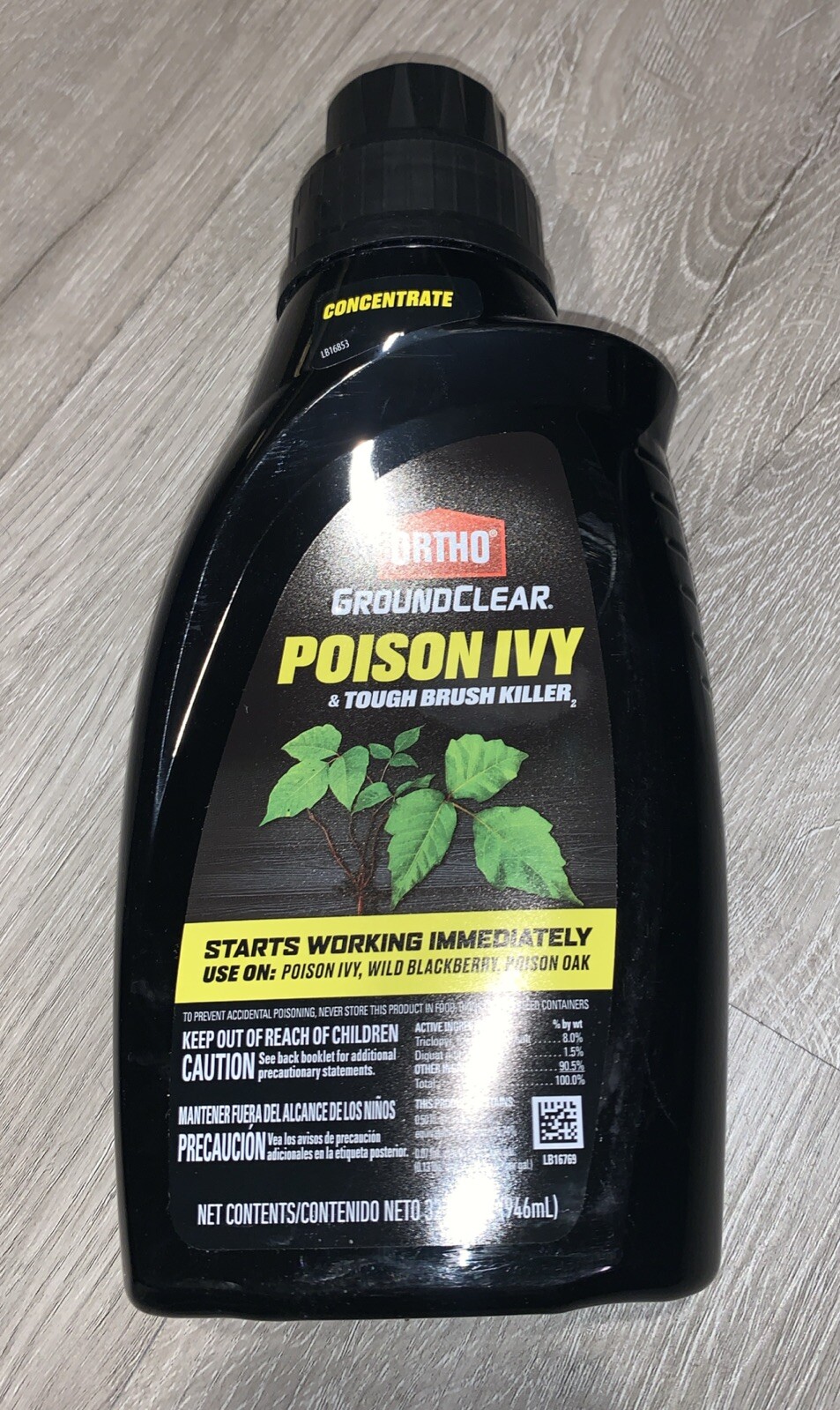 Ortho Ground Clear Poison Ivy and Tough Brush Killer Concentrate 32 Fl Oz