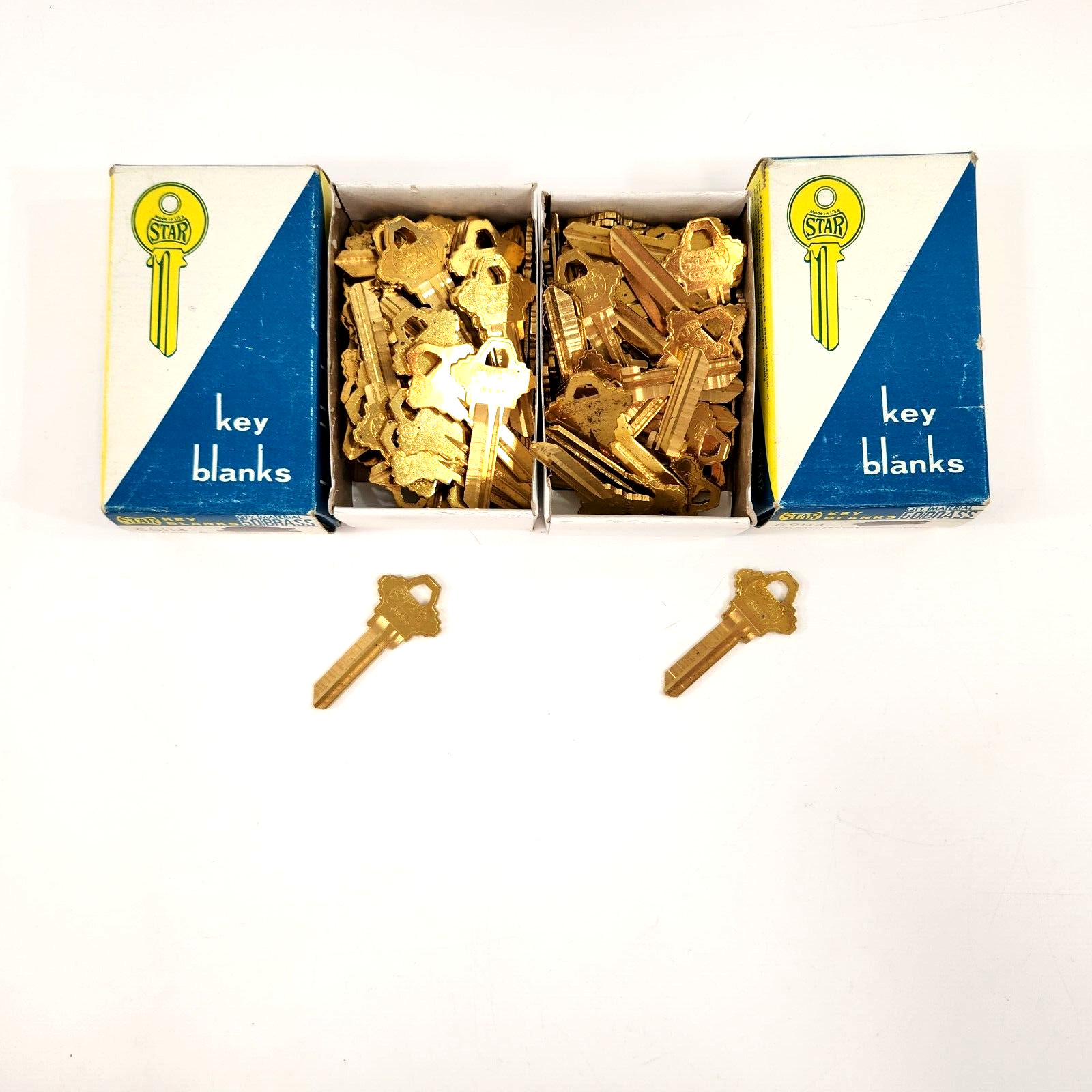 Star Brass Key Blanks S6H4 Schlage 35-101E (Old 924E) A1145E 145E 90+ Pcs Uncut