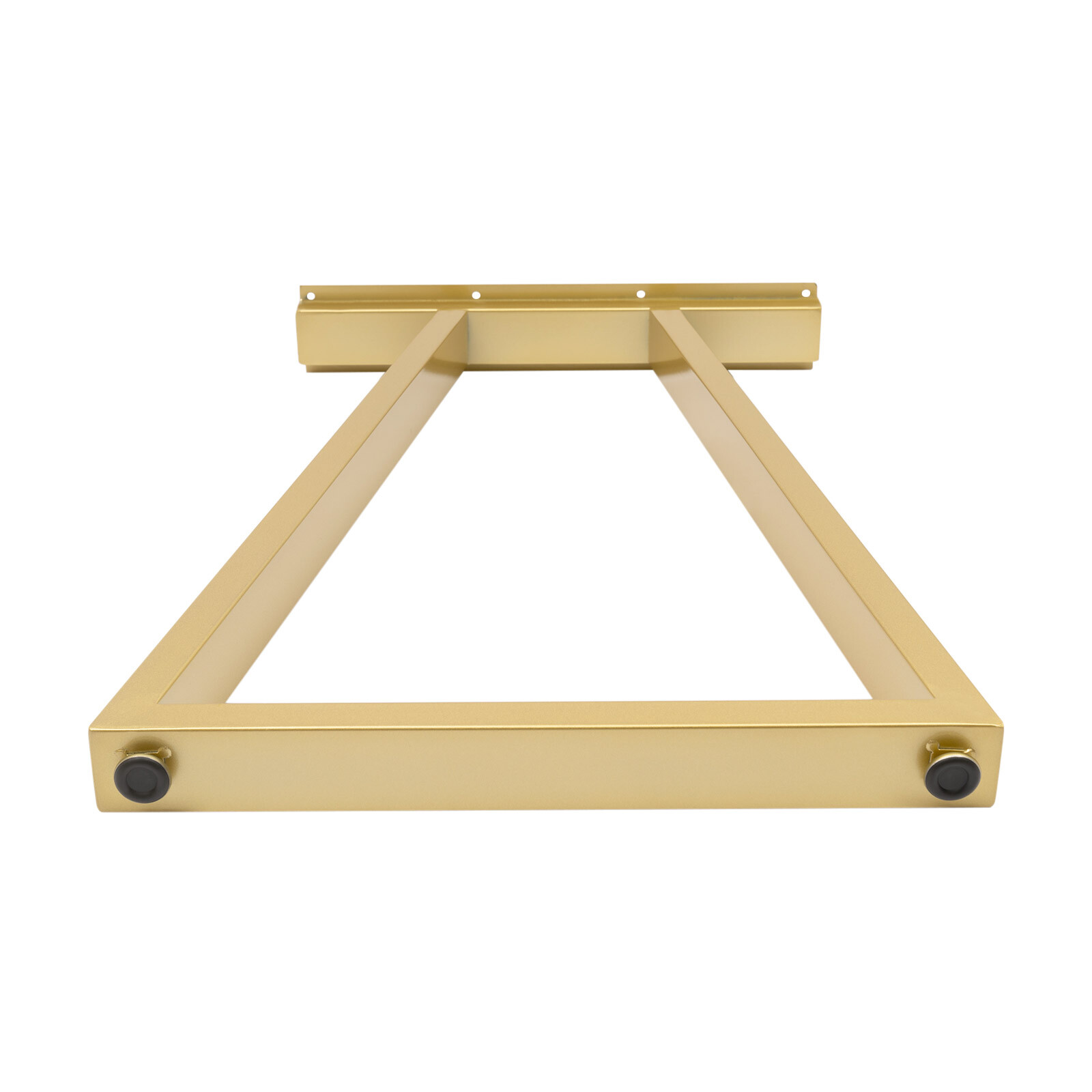 28inch Pair Trapezoid Metal Gold Table Legs Furniture Legs Office Table Legs NEW