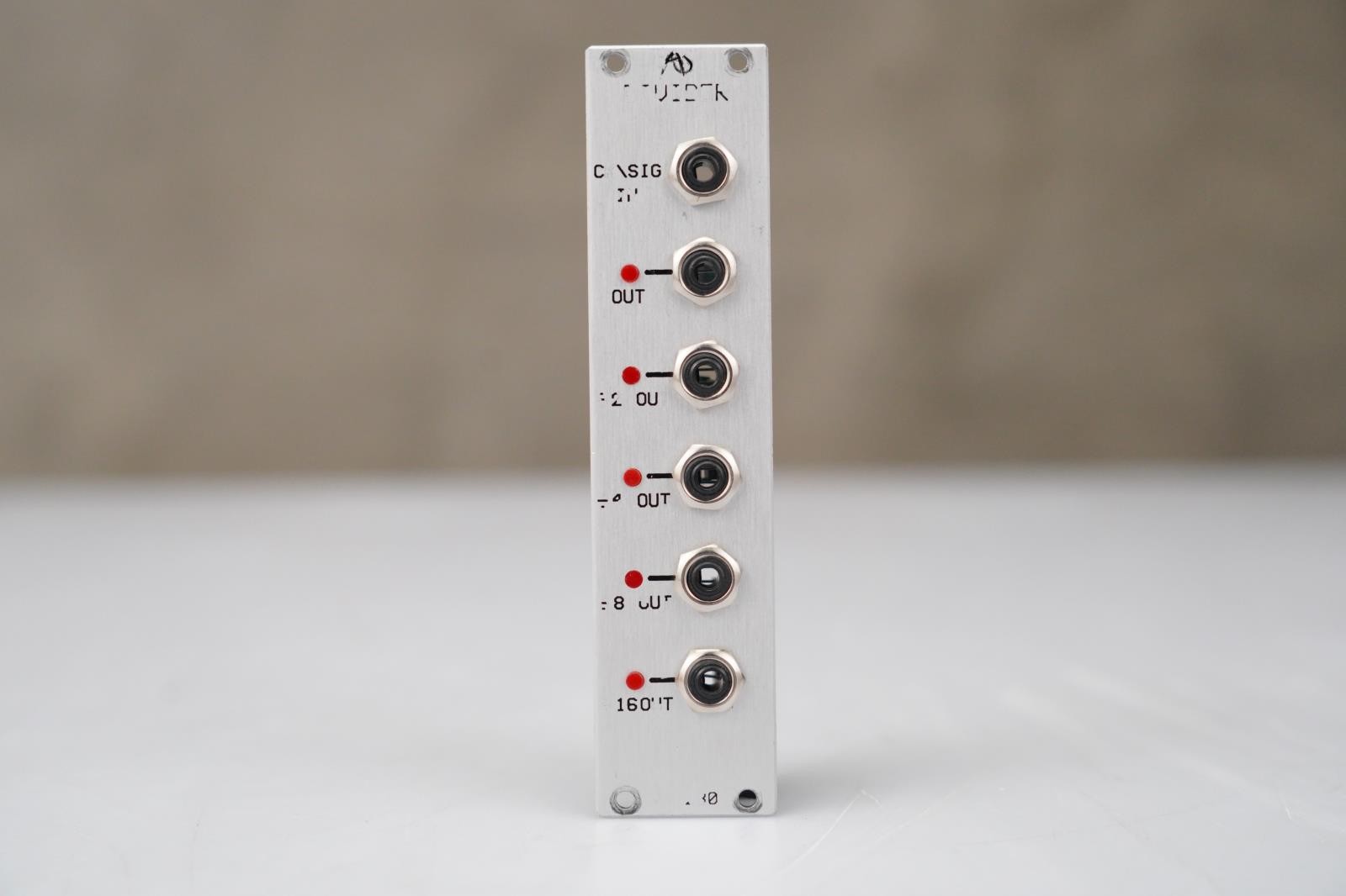 Analogue Systems RS-280 Clock Divider Euro Module w/ Tiptop Stackcables #58594