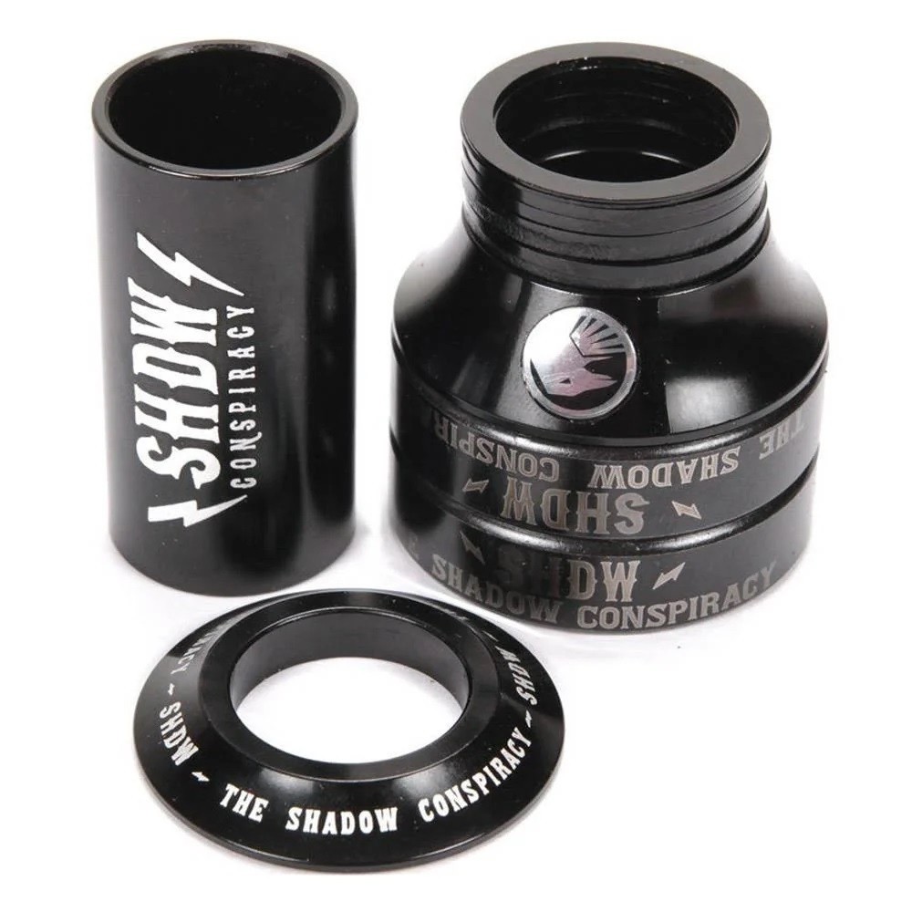 SHADOW CONSPIRACY STACKED MID BB KIT 22mm BMX BIKE SUBROSA RANT BLACK NEW