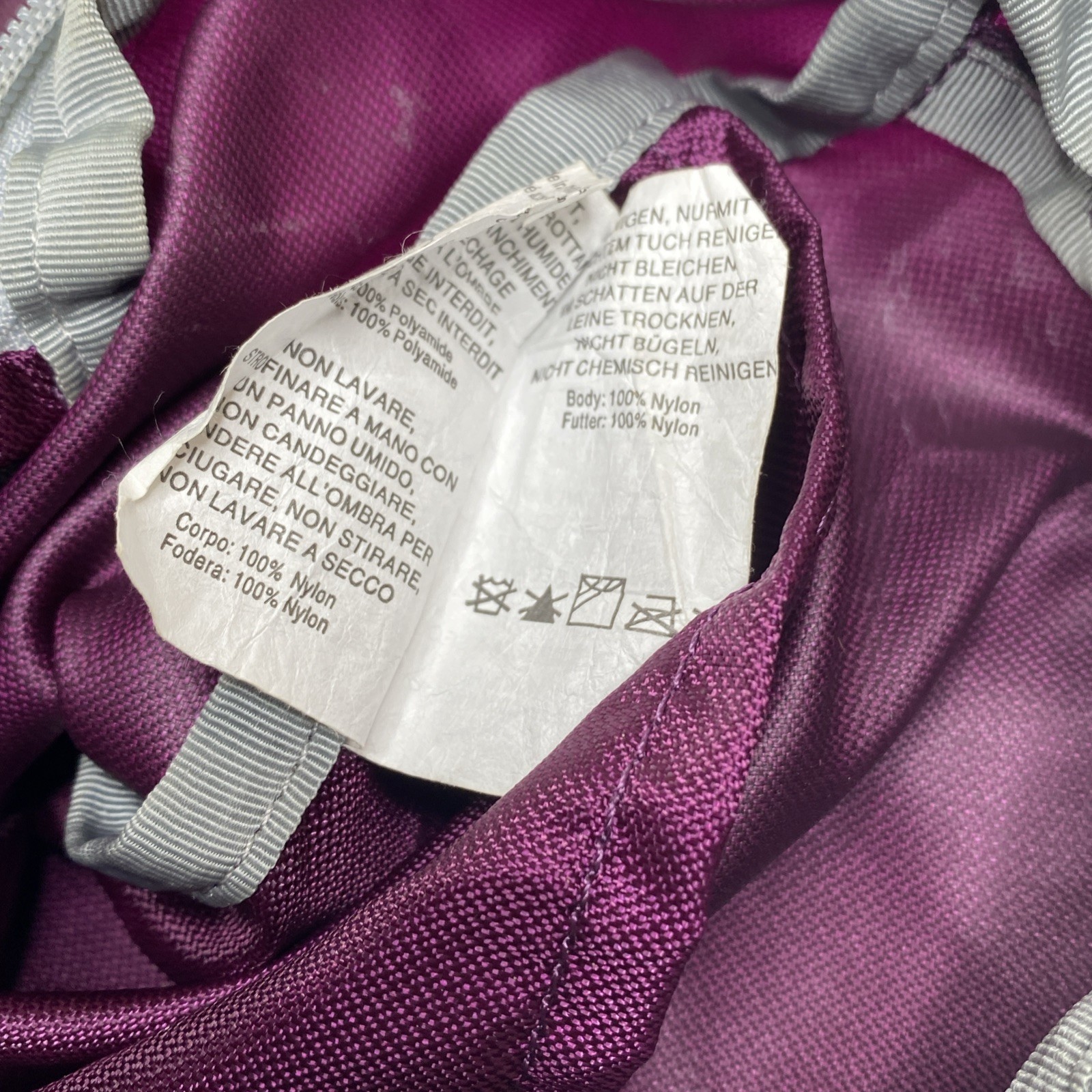 Mountain Hardwear Backpack Dry Bag Purple