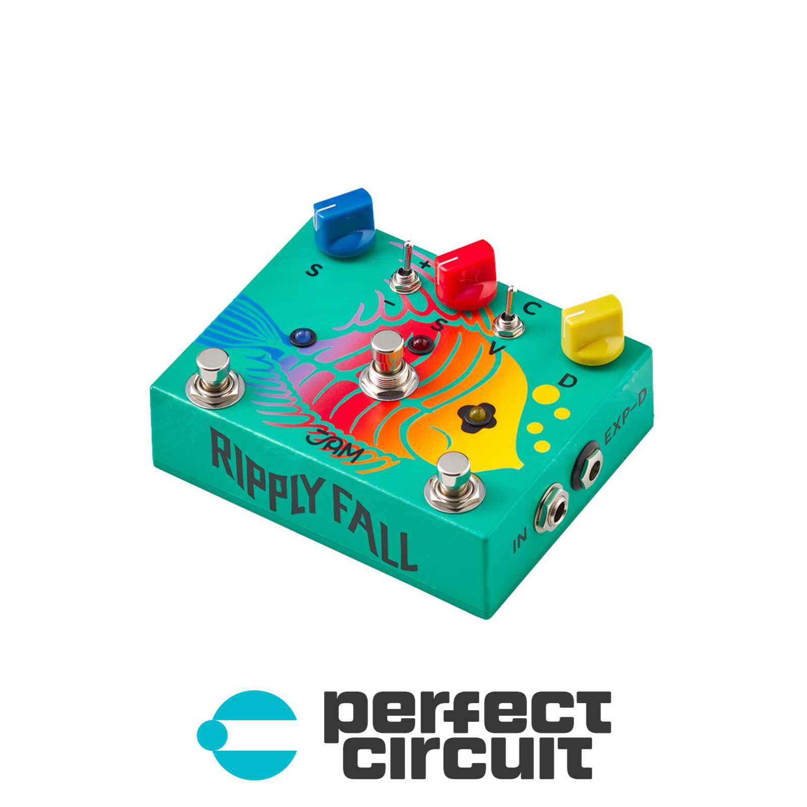 JAM Pedals Ripply Fall Chorus / Phaser Pedal EFFECTS - NEW - PERFECT CIRCUIT