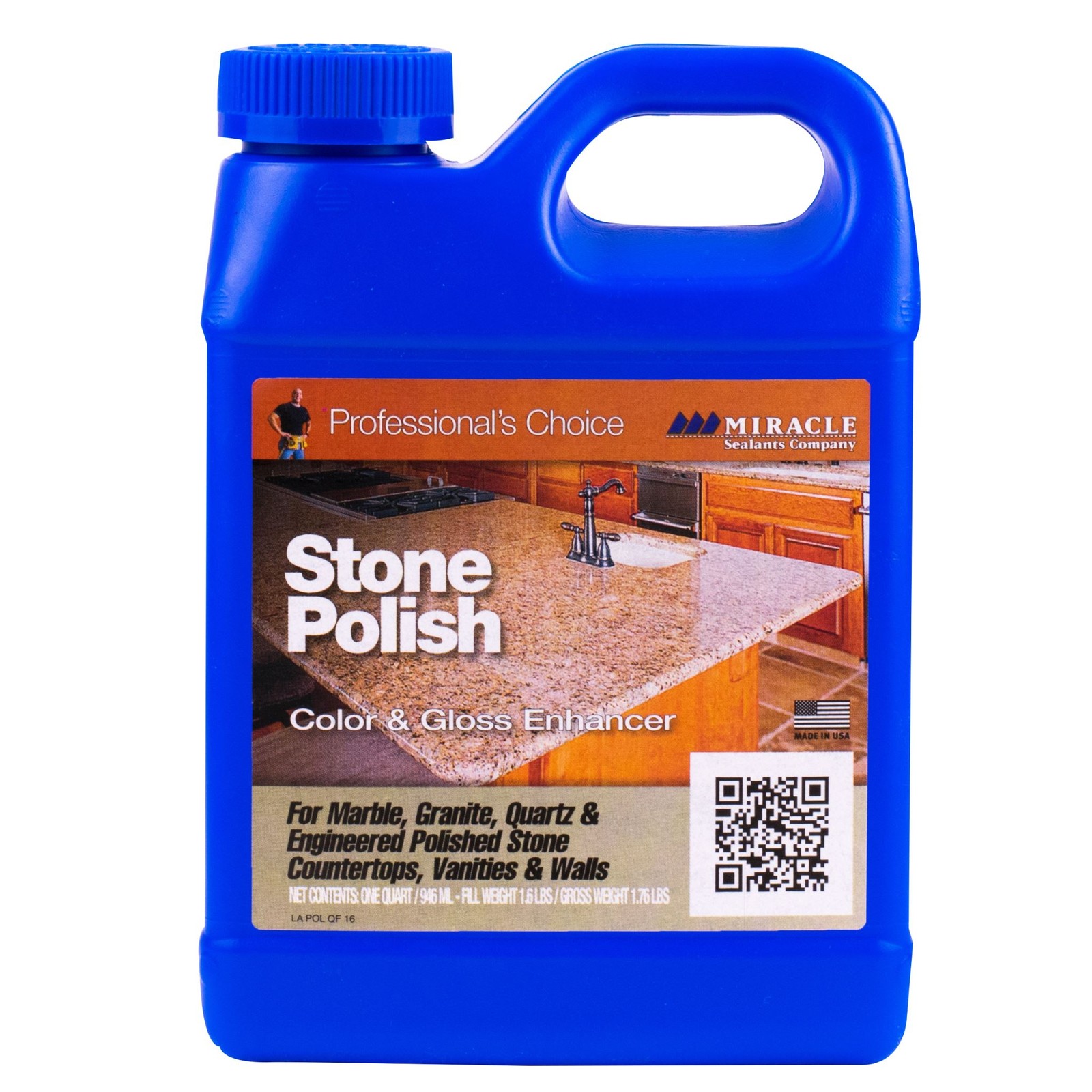 Miracle Sealants Stone Polish, 1 Quart- POLQT6
