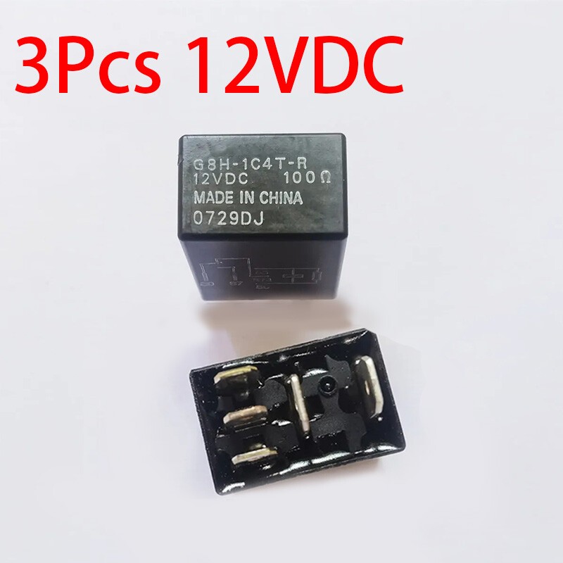 Stock 3Pcs for omron  G8H-1C4T-R G8H1C4TR 12VDC 5pin Signal Relay Power Relay