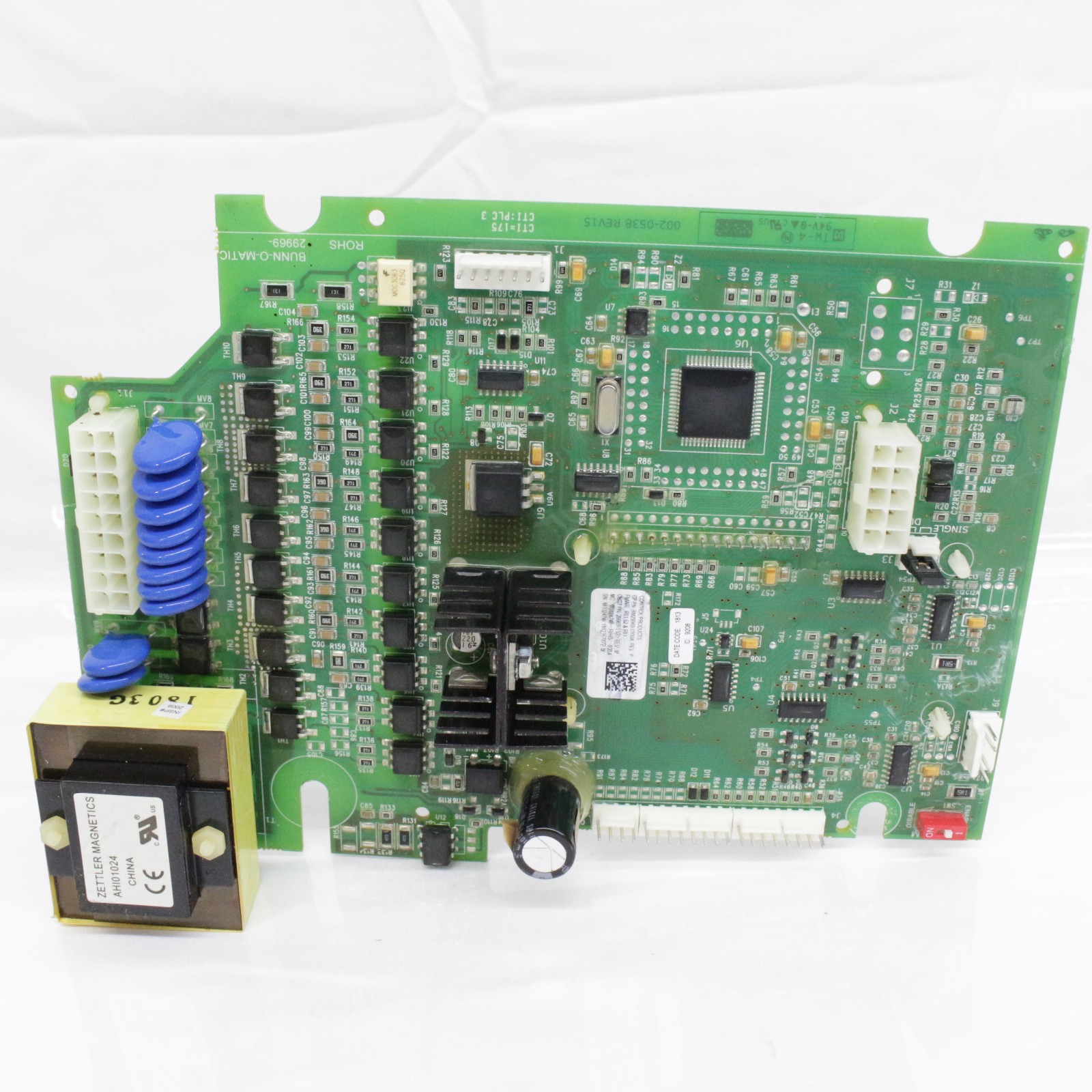Genuin Bunn Dual TF DBC 120V/208V Main Board 29969.0100 OEM