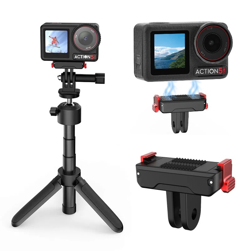 Mount Adapter For DJI Osmo Action 5 Pro 5 4 3 Camera Quick Release Accessories