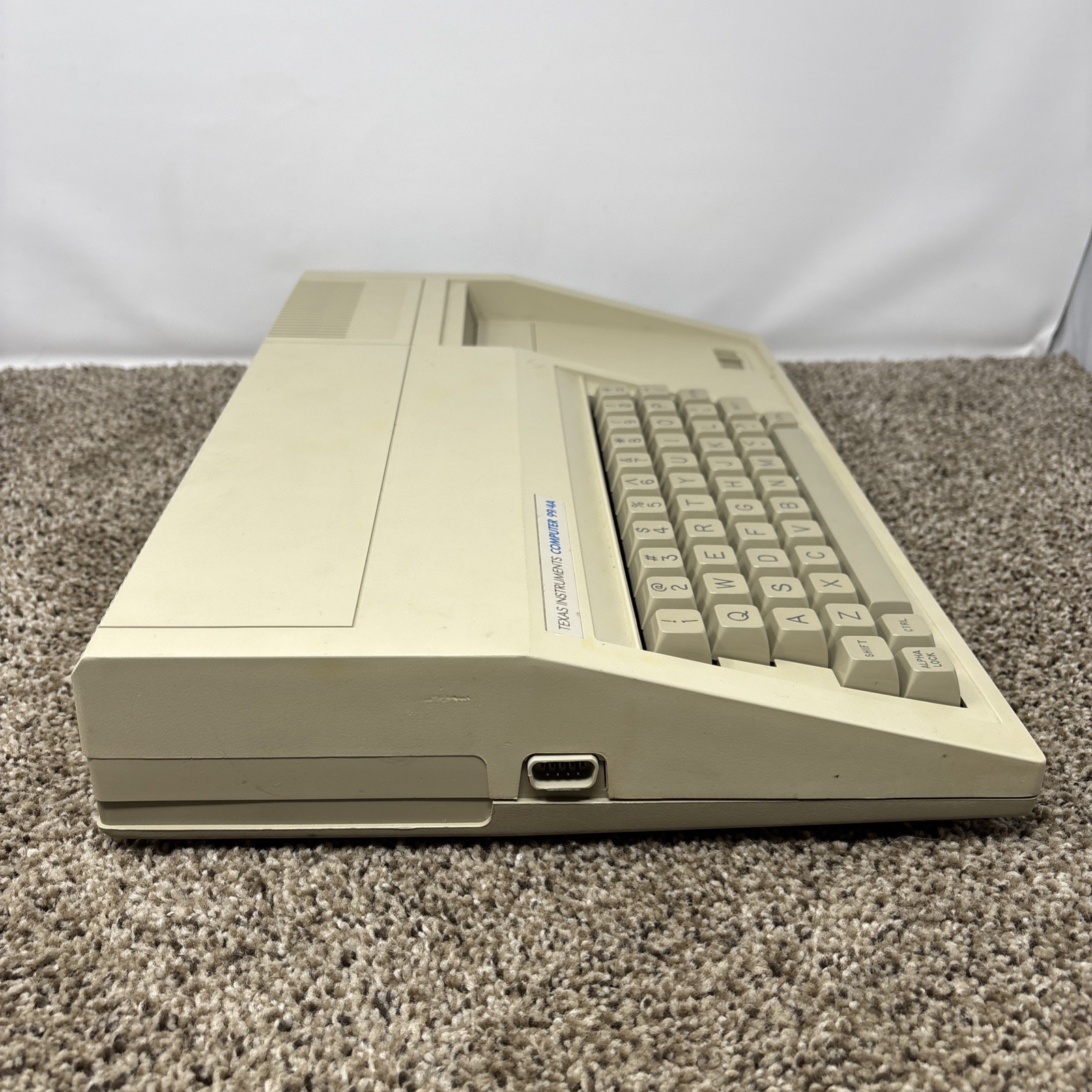 Texas Instruments TI-99/4A Home Computer In Box TESTED W Cables And Games