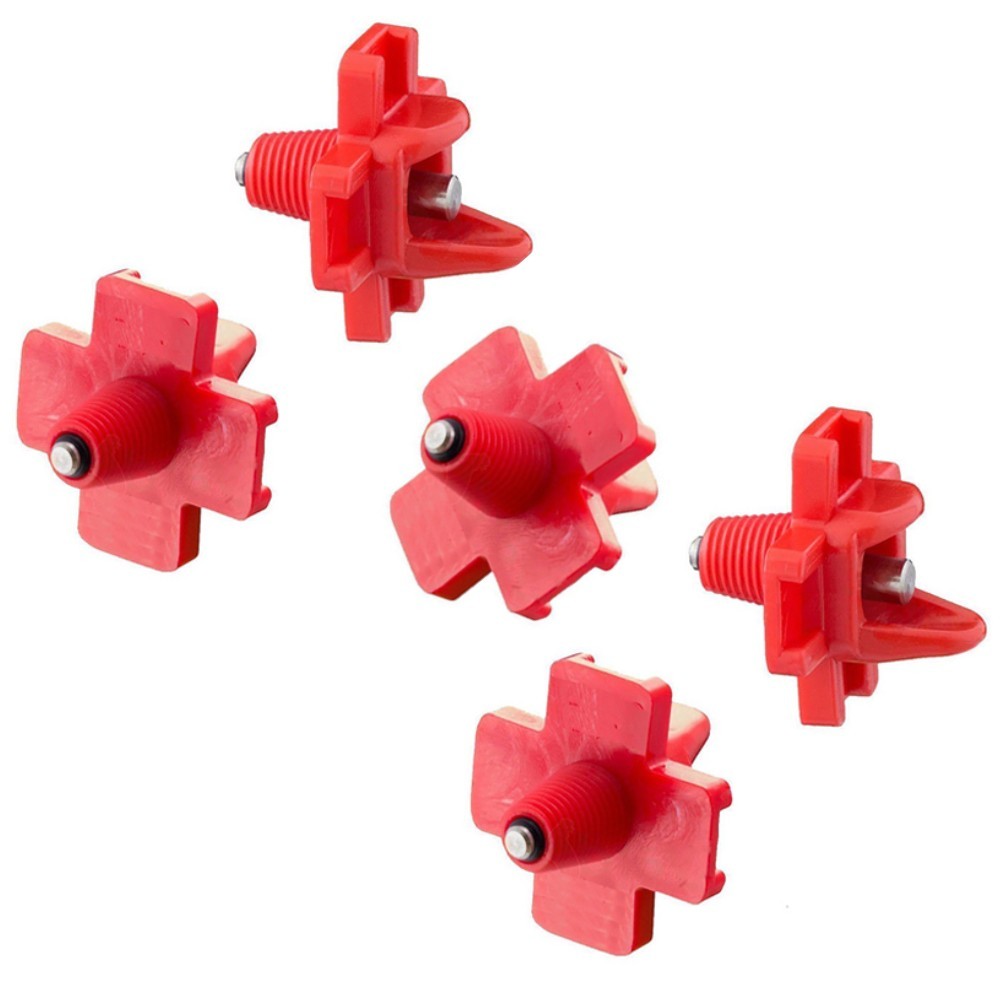 (5) Screw In Horizontal Side Mount Chicken Water Drinker Nozzle Poultry Nipple