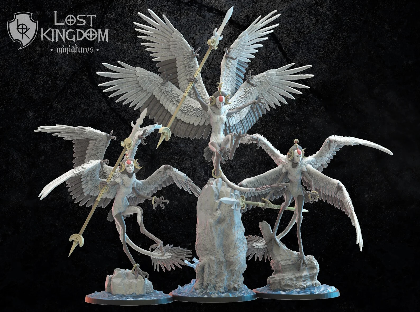 Kurenjosei - 28-32mm Night Elves - Resin Tabletop Miniature