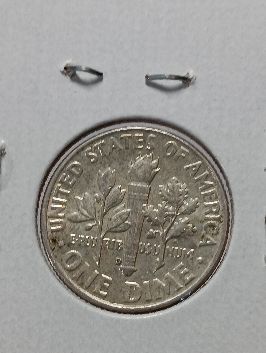 1962 -D/D ERROR Roosevelt Dime - 90% Silver FULL BANDS J/507