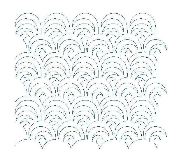 AEA Computerized Longarm Quilting Services - QUEEN SIZE - Free Batting & Thread