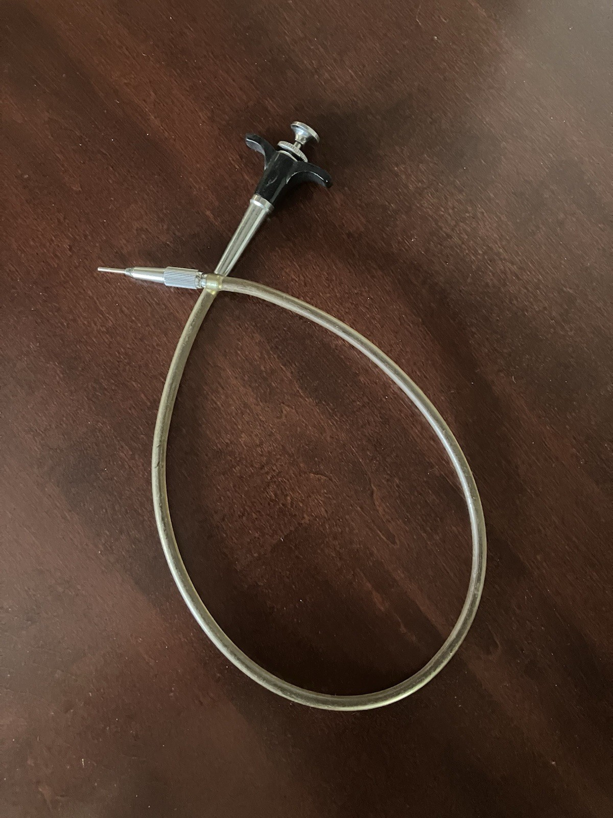 Shutter Release Cable 21” Long Throw Sheathed Locking for Medium or Large Format