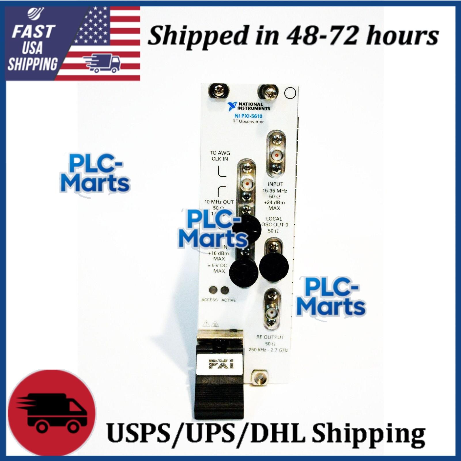 US Free TAX NEW NI PXI-5610 PXI 5610 2.7 GHz RF Upconverter.