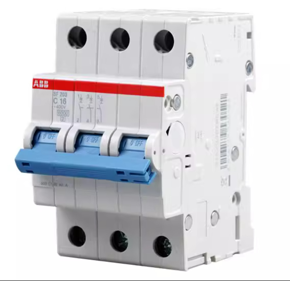 1PC New ABB Miniature circuit breaker SF203-C16 3P 16A