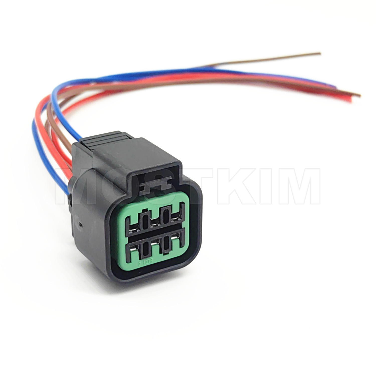 6-Pin Headlight Connector Pigtail Plug Fit For Hyundai Tucson 2005-2009