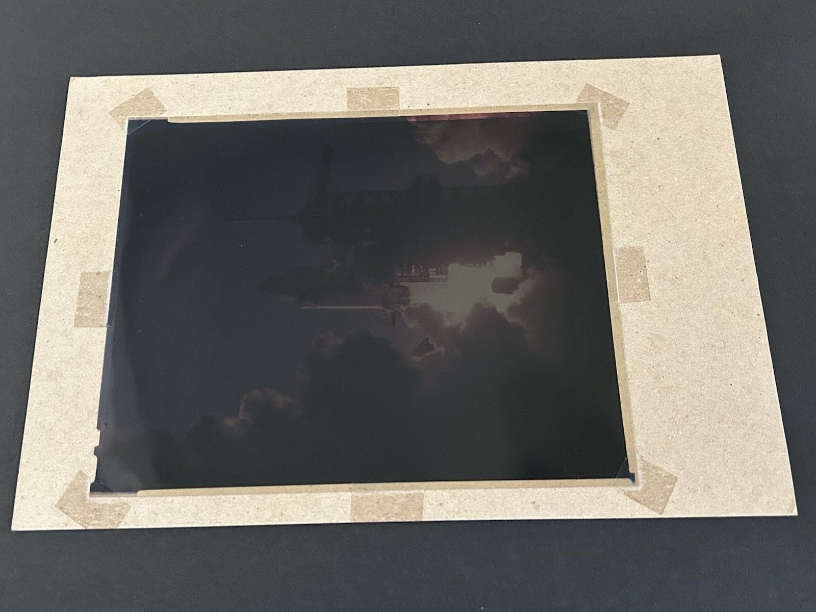 1981 NASA KSC Space Shuttle Columbia STS-1 Liftoff Presentation Transparency-362