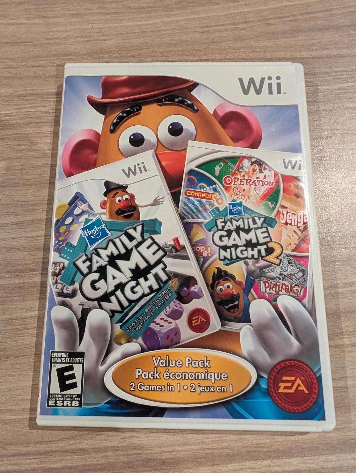 Family Game Night & Family Game Night 2 Wii Value Pack - 2 Games in 1