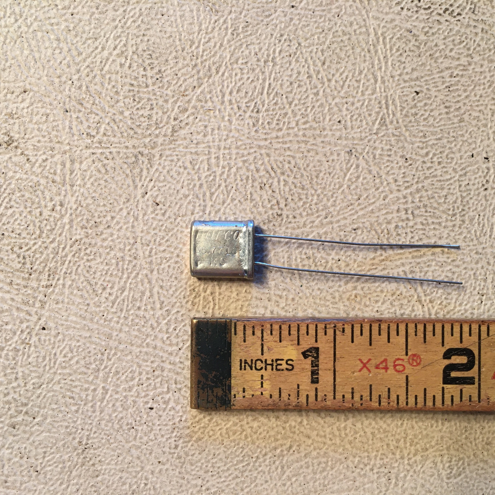 Quartz Crystal 65.7710 Mc, NOS
