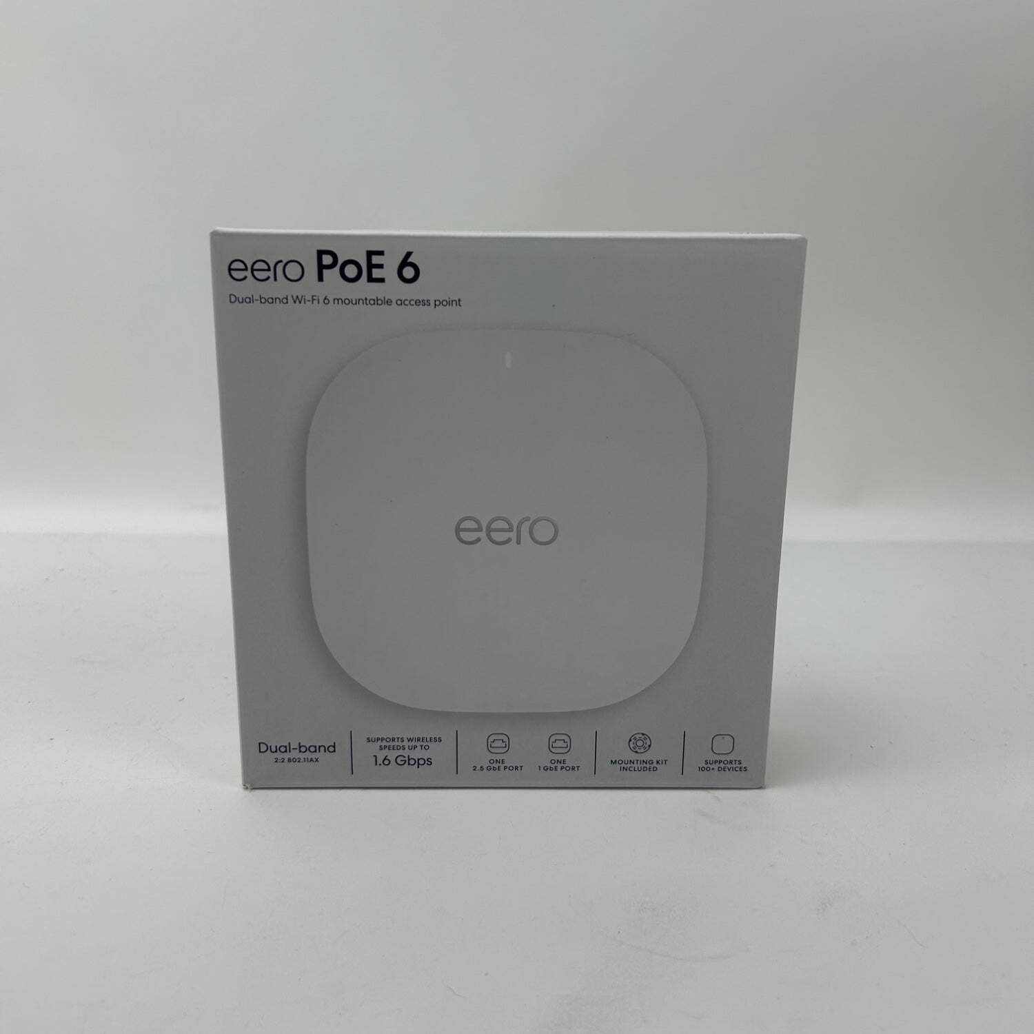 New eero PoE 6 Dual-Band Wi-Fi 6 Mountable Access Point T010001