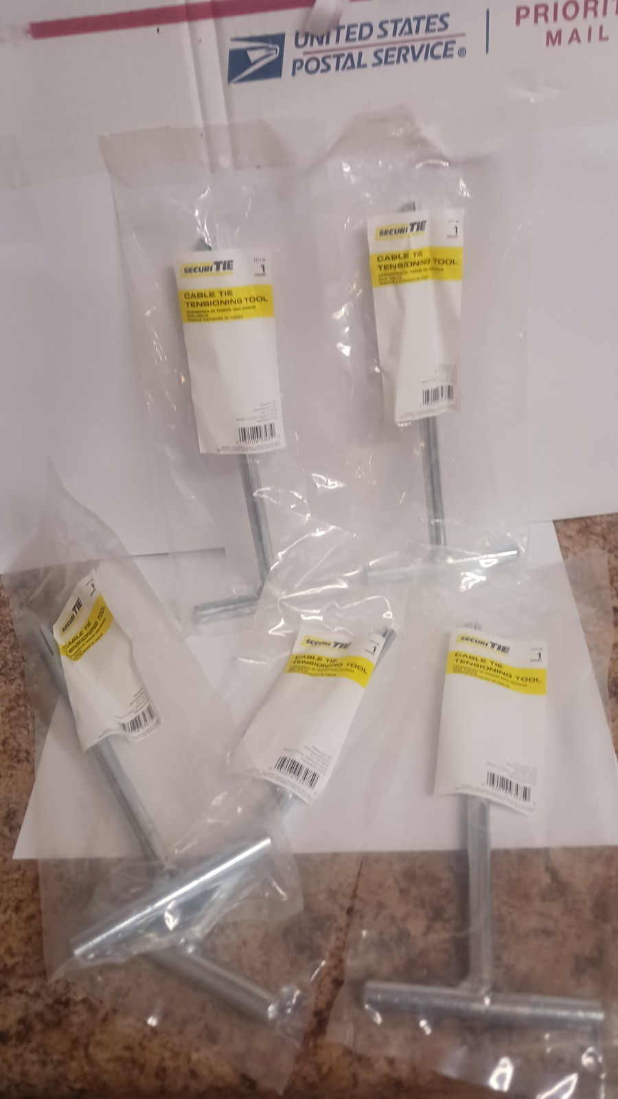 Securitie Cable Tie Tensioning Lot Of 5