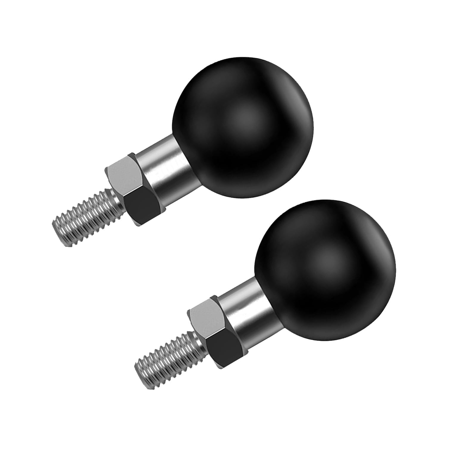 1 Inch Ball Mount with Threaded Post for RAM Mounts  2Pcs Portable Ball Heads